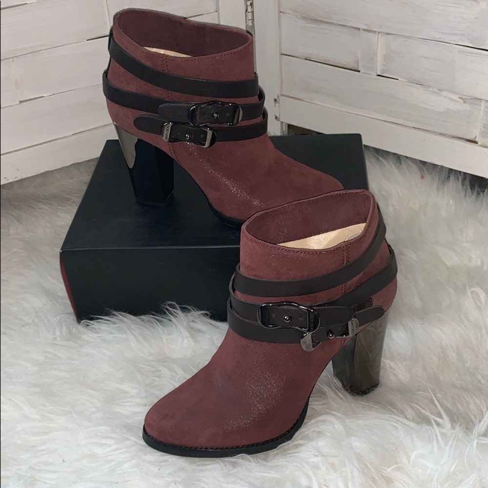 Jimmy Choo “Melba” suede ankle boots